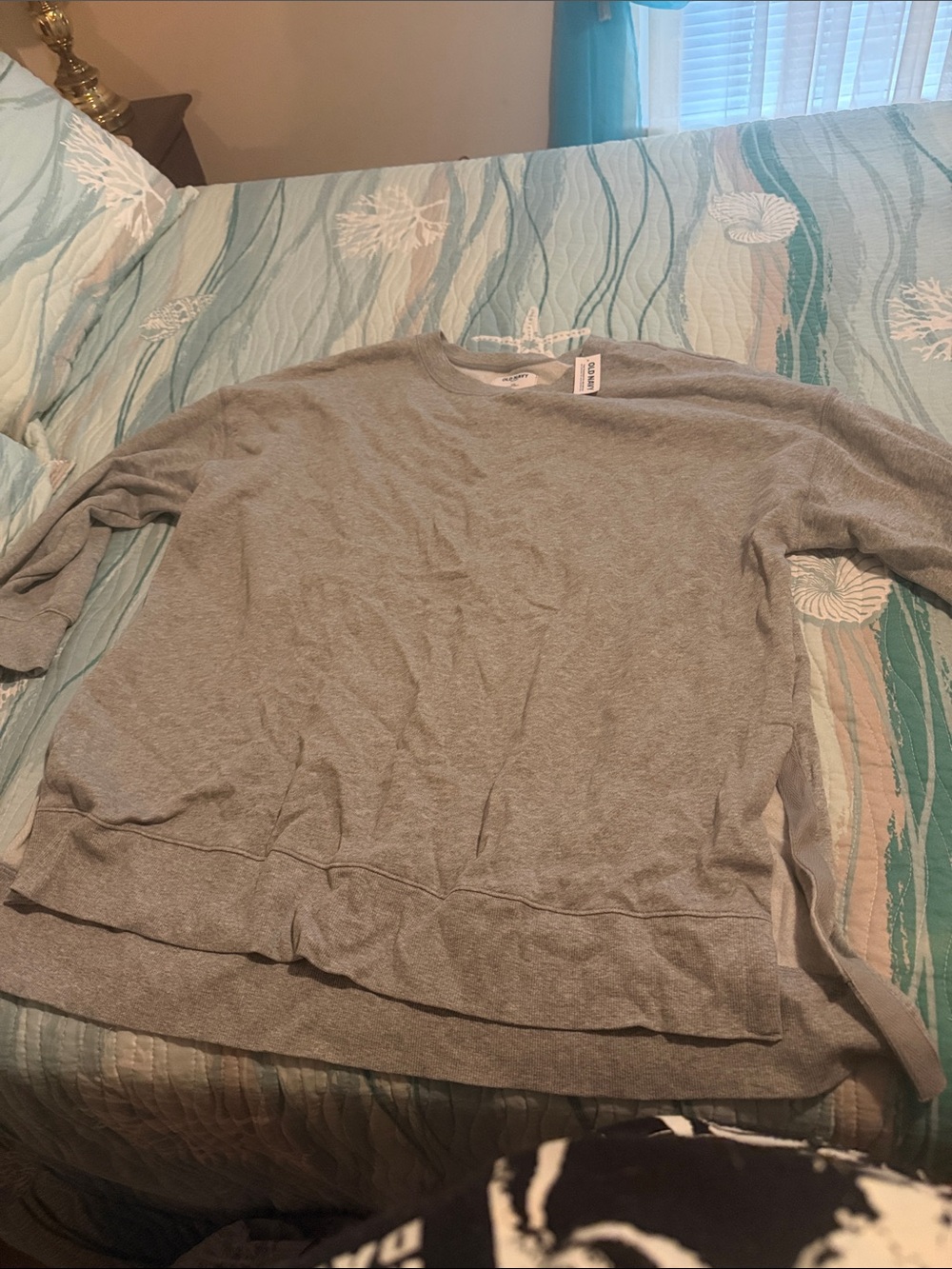 Light Gray Crewneck Sweatshirt